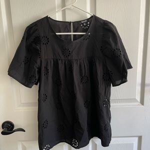 Black Madewell Short Sleeve shirt